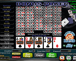 Bonus Poker at Loco Panda